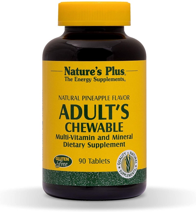 Nature's Discount Nature's Plus Adult's Chewable Multivitamin Pineapple, 90 Chewables